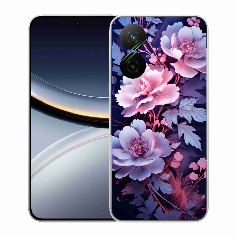 Gelový kryt mmCase na Xiaomi Poco F7 5G - květiny 11