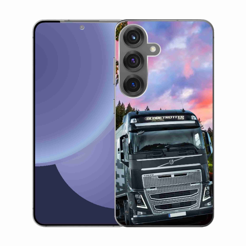 Gelový kryt mmCase na Samsung Galaxy S25 - kamion 2