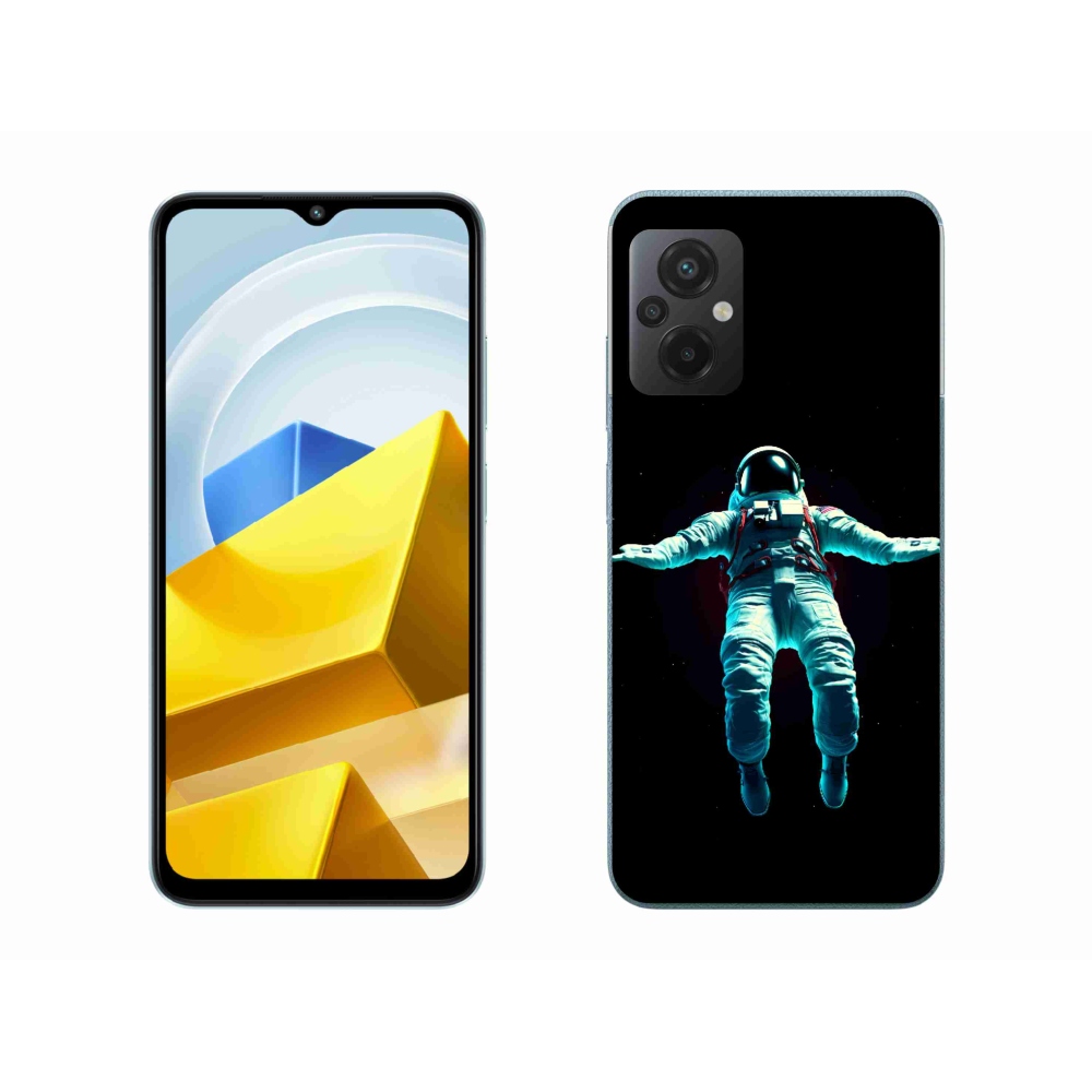 Gelový kryt mmCase na Xiaomi Poco M5 4G - kosmonaut