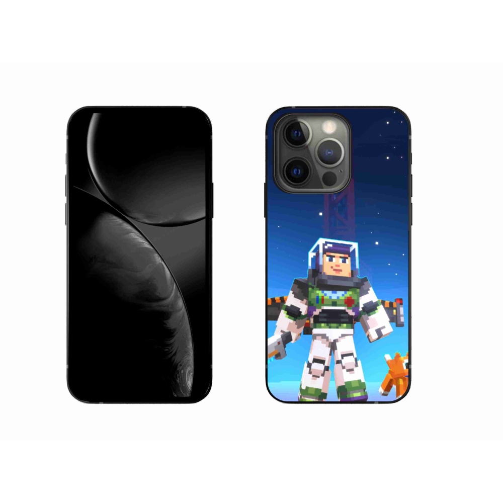 Gelový kryt mmCase na iPhone 13 Pro 6.1 - minecraft 2
