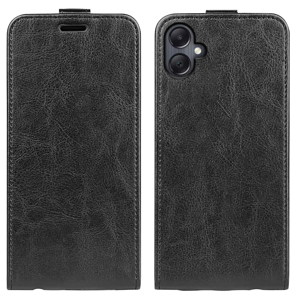 Vertical knížkové pouzdro na Samsung Galaxy A06 4G - černé
