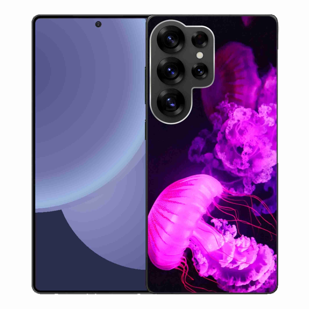 Gelový kryt mmCase na Samsung Galaxy S25 Ultra - medúza 1