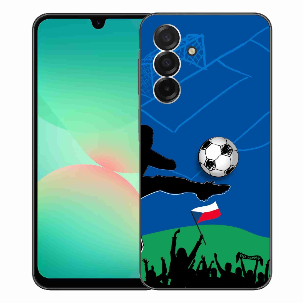 Gelový kryt mmCase na Samsung Galaxy A26 5G - fanoušci fotbalu