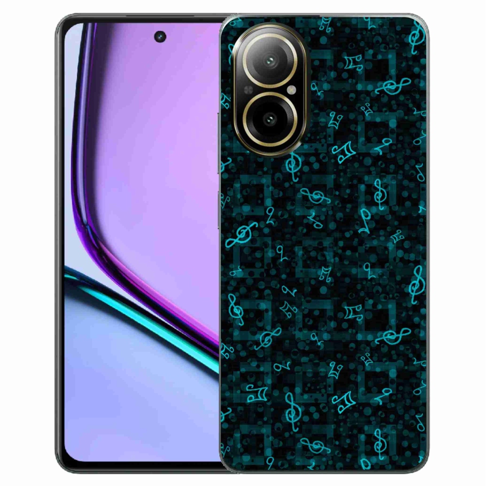 Gelový kryt mmCase na Realme C67 - noty 1