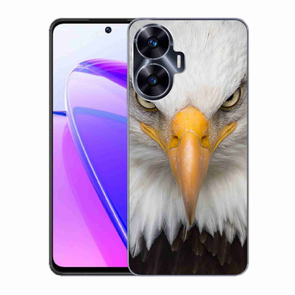 Gelový kryt mmCase na Realme C55 - orel