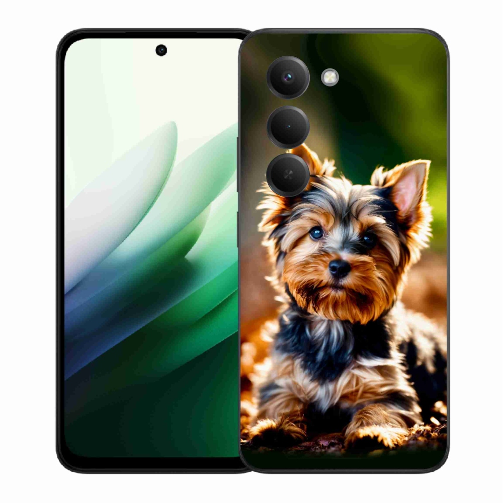 Gelový kryt mmCase na Xiaomi Redmi 15 5G (169mm) - jorkšír 10