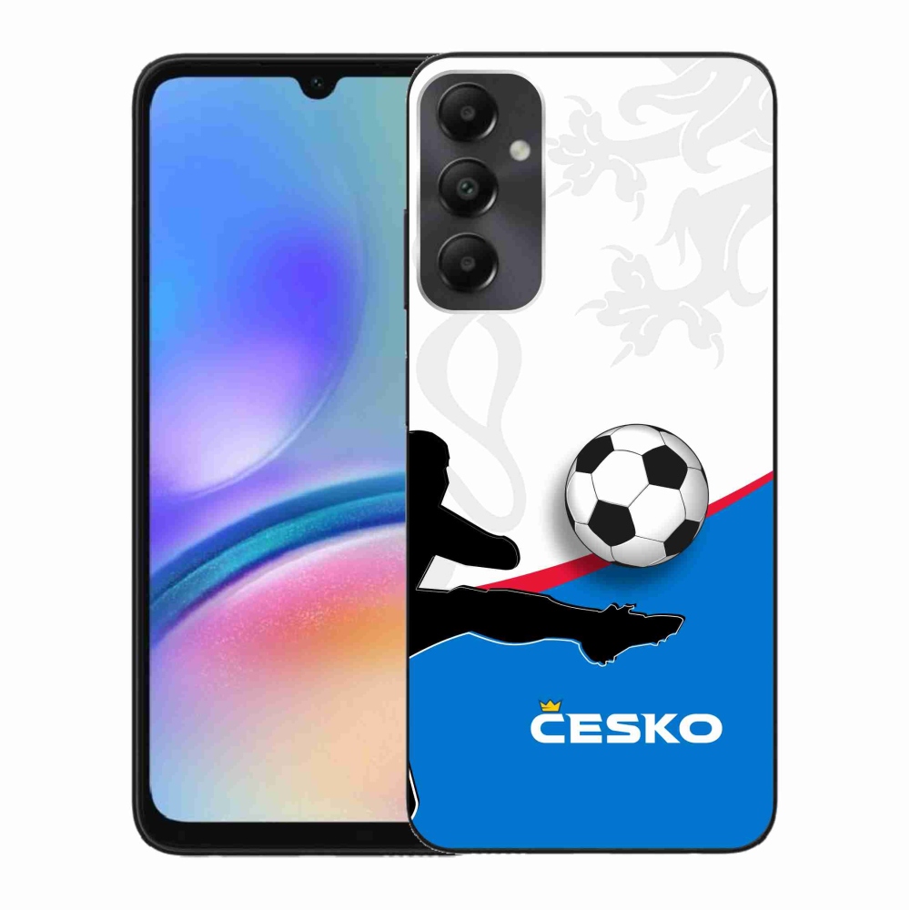 Gelový kryt mmCase na Samsung Galaxy A05s - fotbal Česko 3