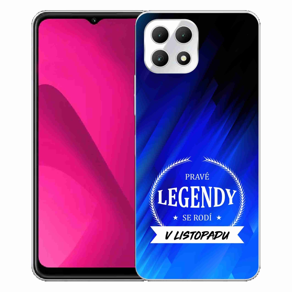 Gelový kryt mmCase na T-Mobile T Phone 2 - legendy v listopadu modré pozadí