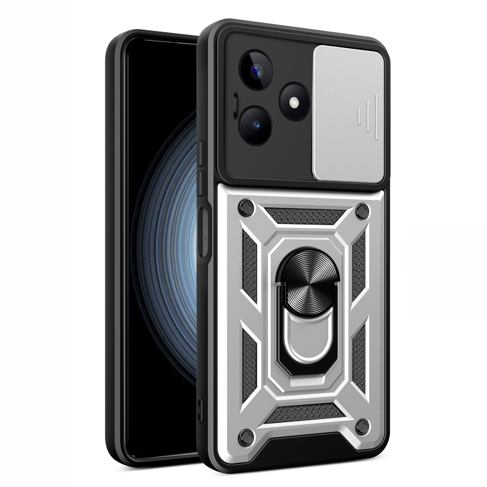 Slide odolný kryt na Realme C51/C53 - stříbrný