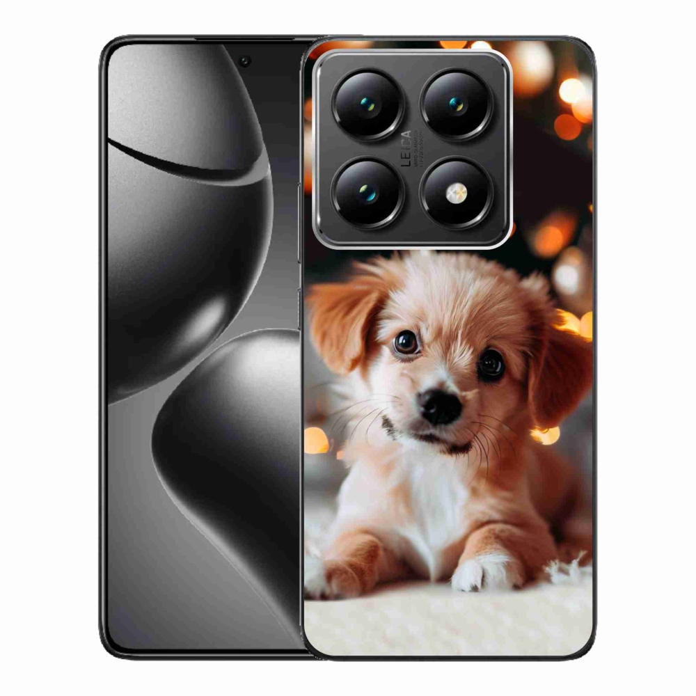 Gelový kryt mmCase na Xiaomi 14T Pro - štěňátko