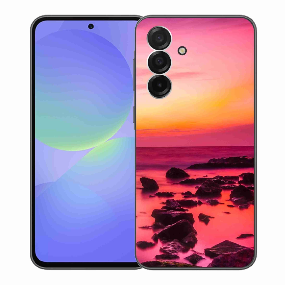 Gelový kryt mmCase na Samsung Galaxy A36 5G - moře a záře