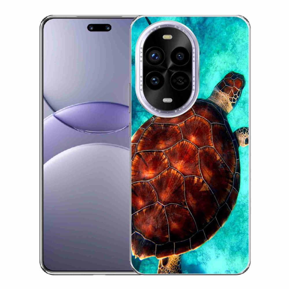 Gelový kryt mmCase na Huawei Nova 13 Pro 5G - želva