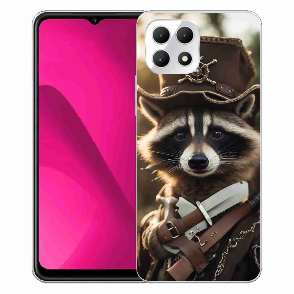 Gelový kryt mmCase na T-Mobile T Phone 2 - mýval v uniformě