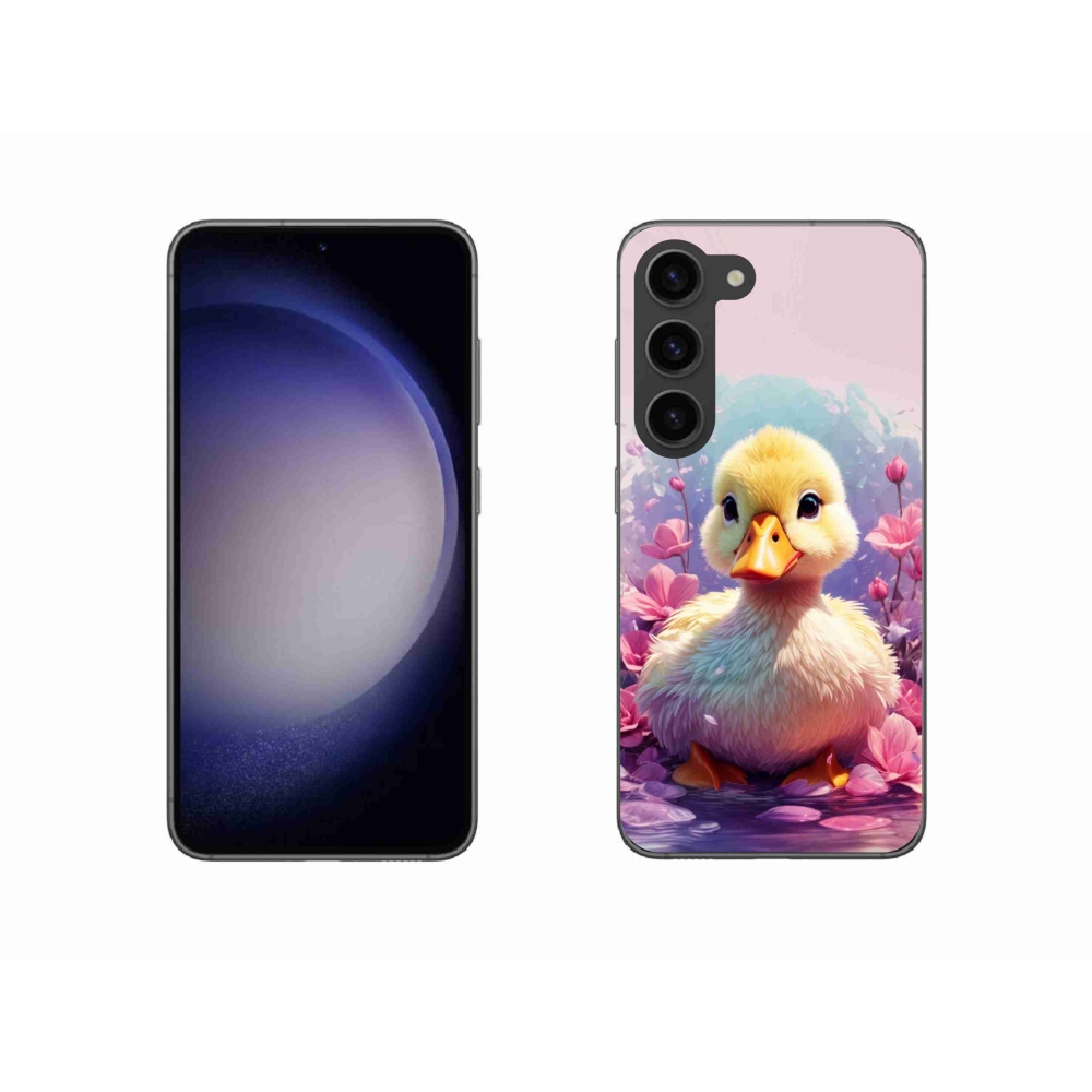 Gelový kryt mmCase na Samsung Galaxy S23 5G - kachnička