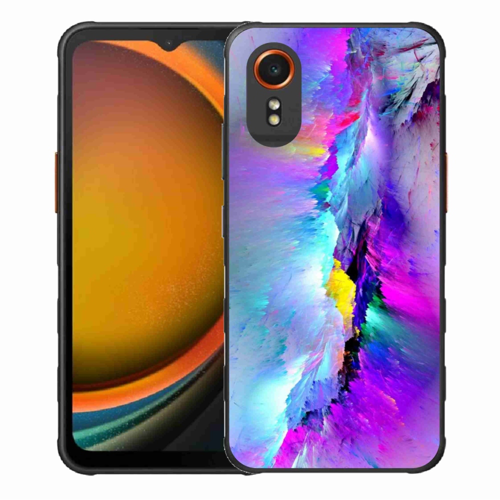 Gelový kryt mmCase na Samsung Galaxy Xcover 7 - abstrakt