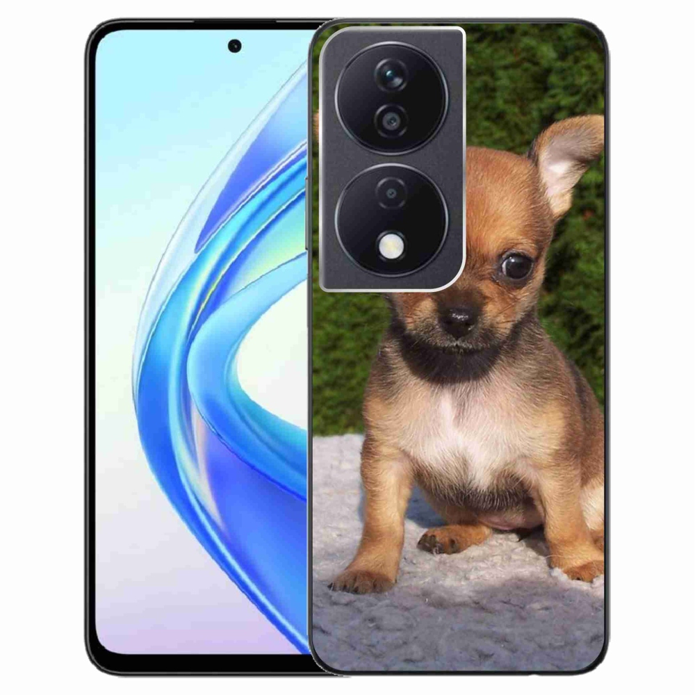 Gelový obal mmCase na Honor X7b/Honor 90 Smart - čivava 3