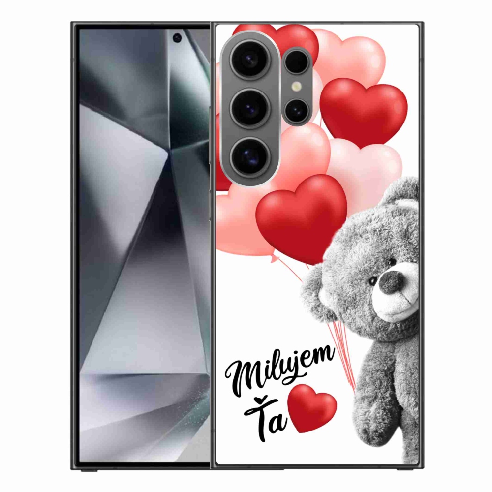 Gelový obal mmCase na Samsung Galaxy S24 Ultra - milujem Ťa sk