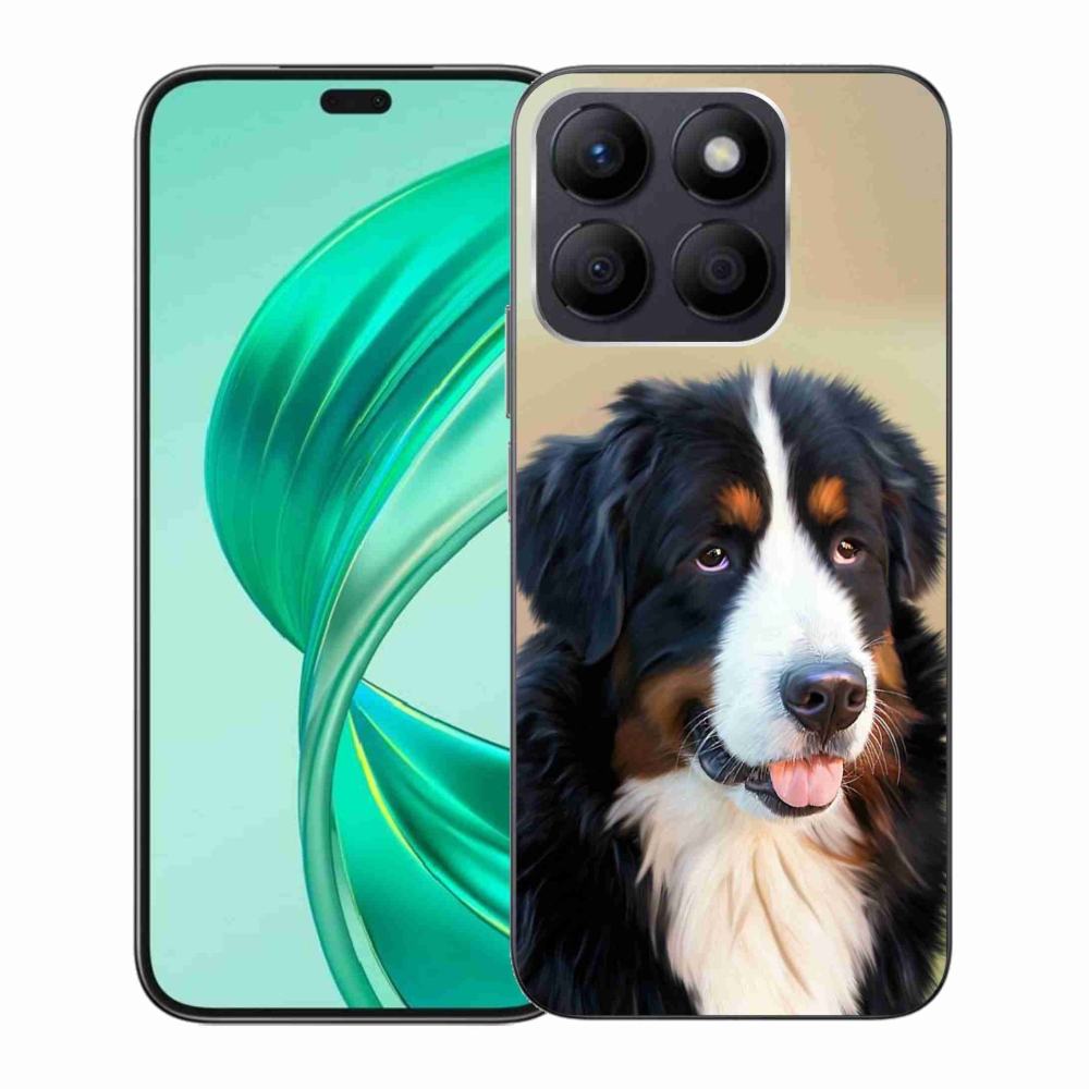 Gelový obal mmCase na Honor X8b - bernský salašnický pes