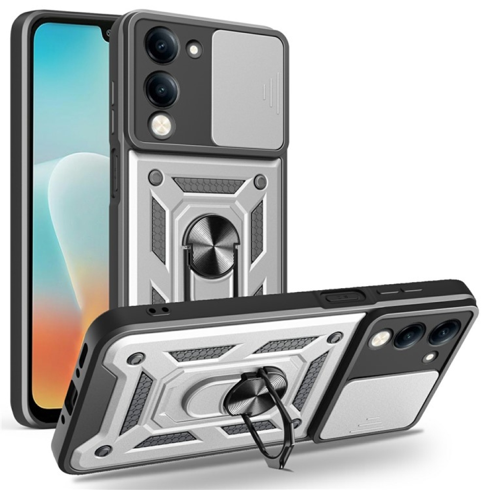 Slide odolný kryt na Vivo Y29s 5G - stříbrný