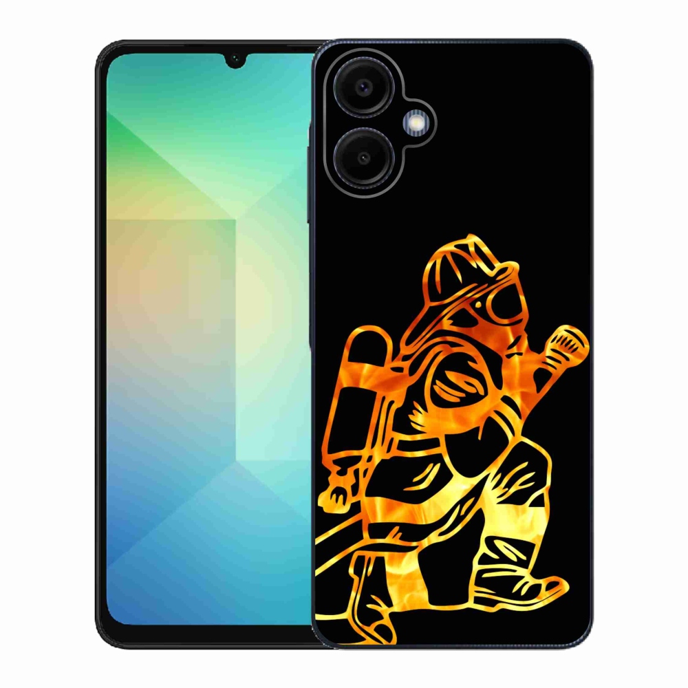 Gelový kryt mmCase na Samsung Galaxy A06 4G - hasič 1