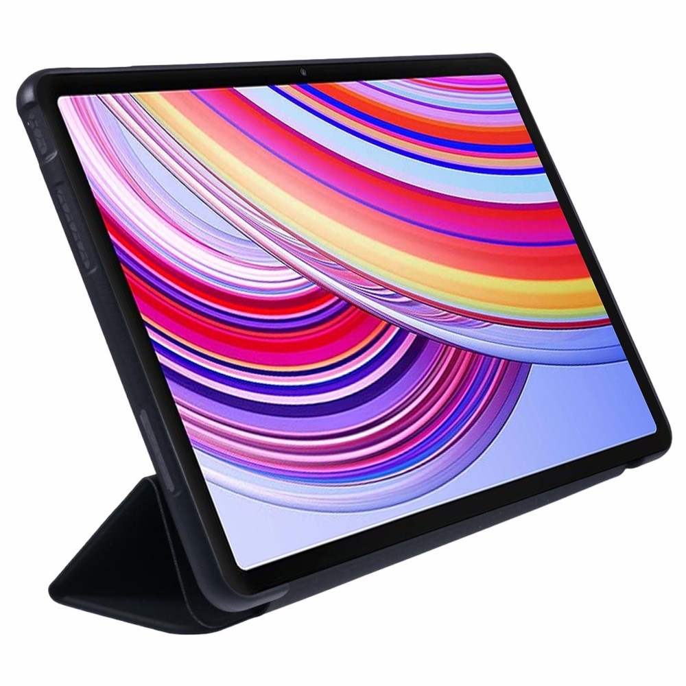Fold chytré zavírací pouzdro na tablet Xiaomi Redmi Pad Pro 4G/5G - černé