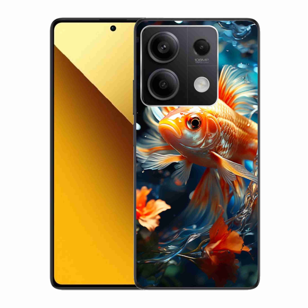 Gelový kryt mmCase na Xiaomi Redmi Note 13 5G - rybka