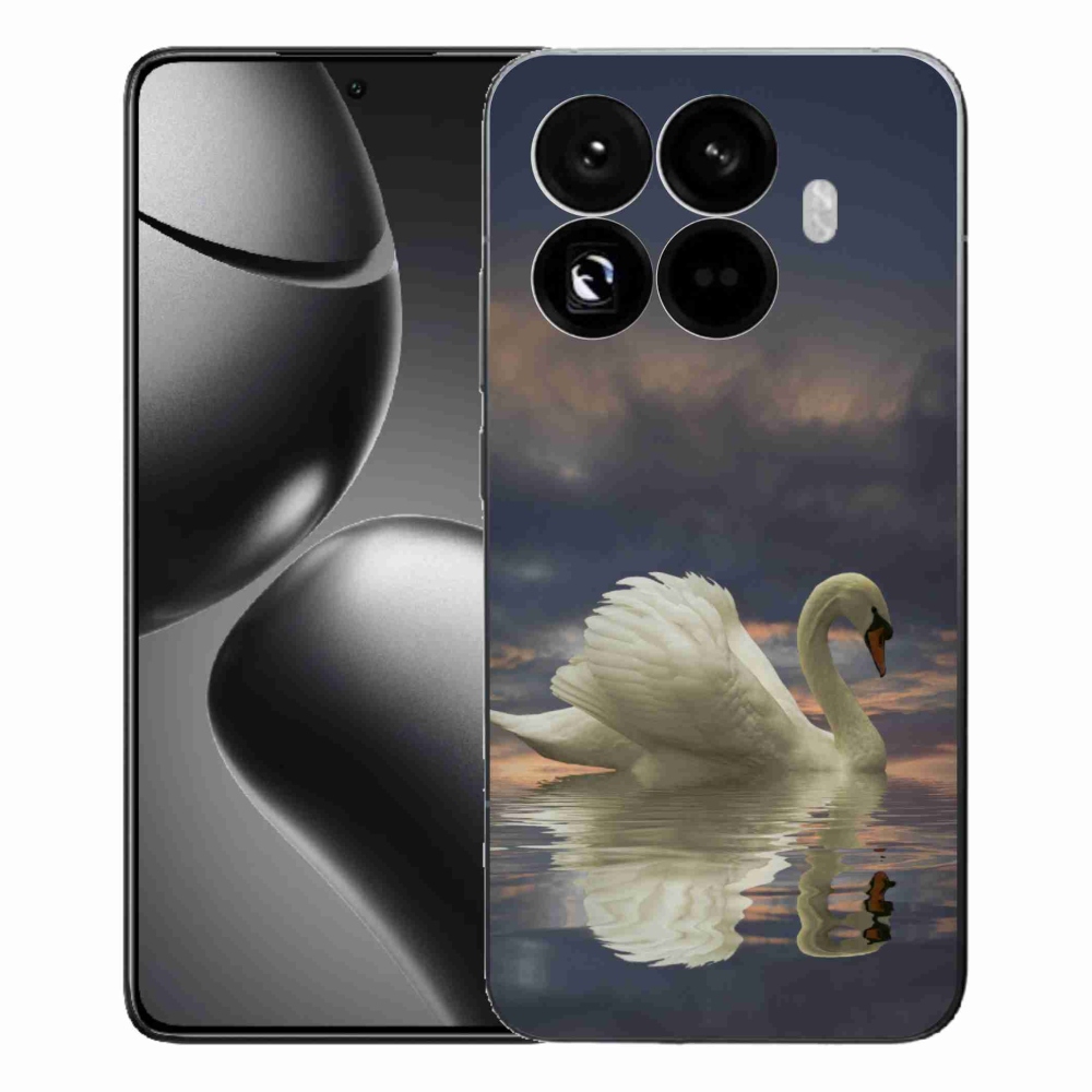 Gelový kryt mmCase na Xiaomi 15T Pro - labuť