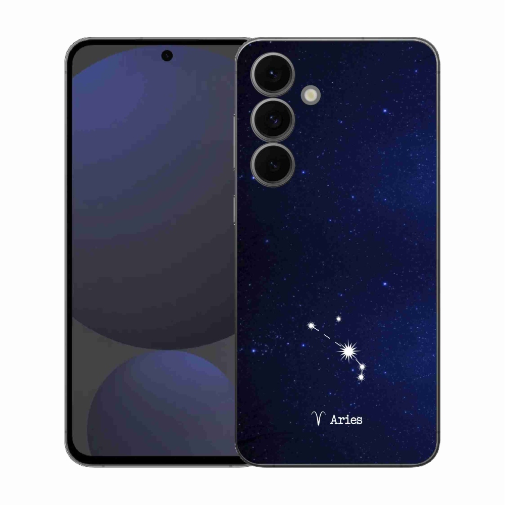 Gelový kryt mmCase na Samsung Galaxy S25 FE - souhvězdí Berana