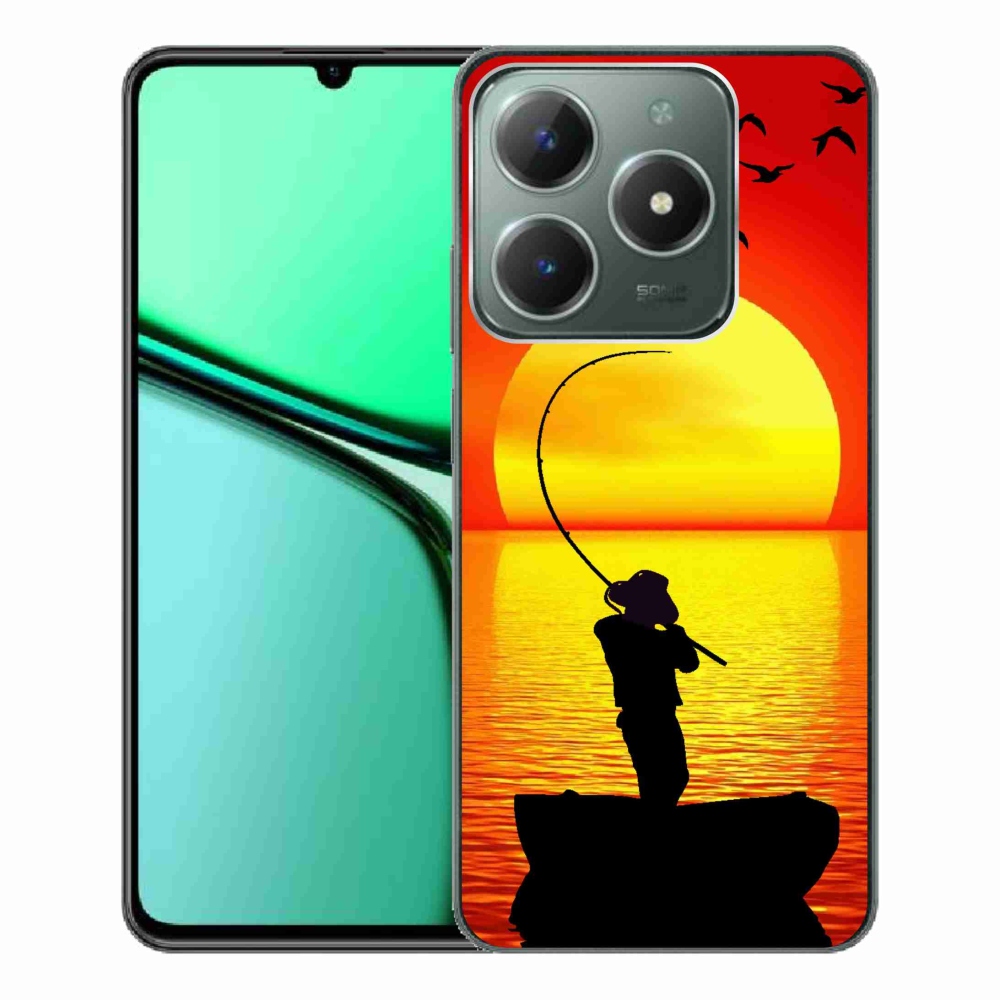 Gelový kryt mmCase na Realme C61 - rybaření