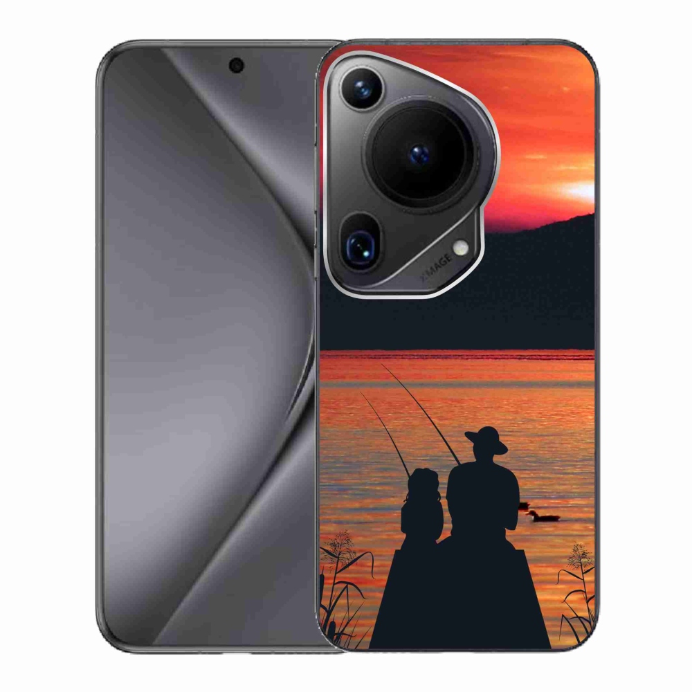 Gelový kryt mmCase na Huawei Pura 70 Ultra - rybaření 3