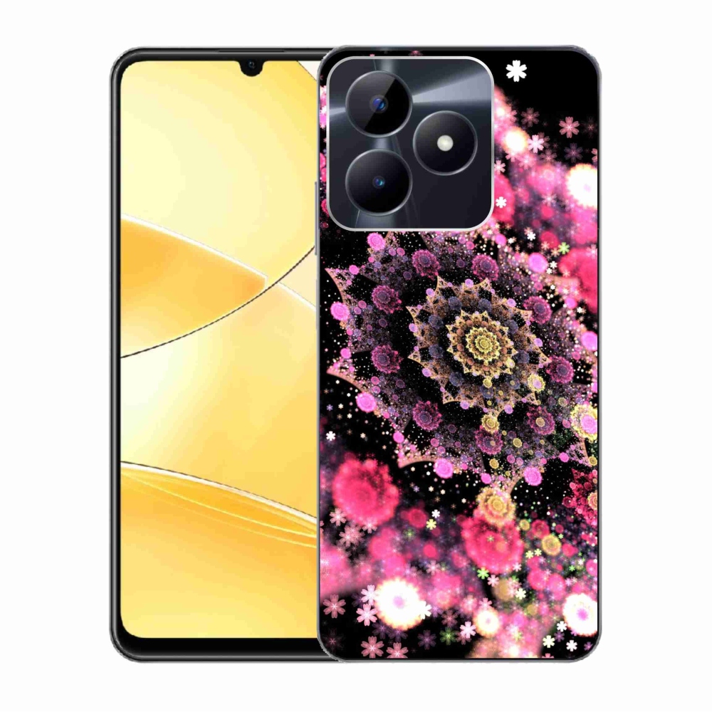 Gelový kryt mmCase na Realme C51/C53 - abstrakt 21