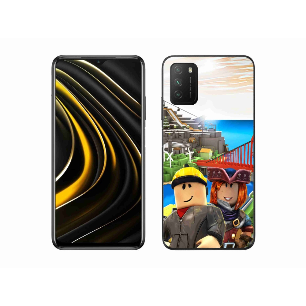 Gelový kryt mmCase na Xiaomi Poco M3 - roblox 1