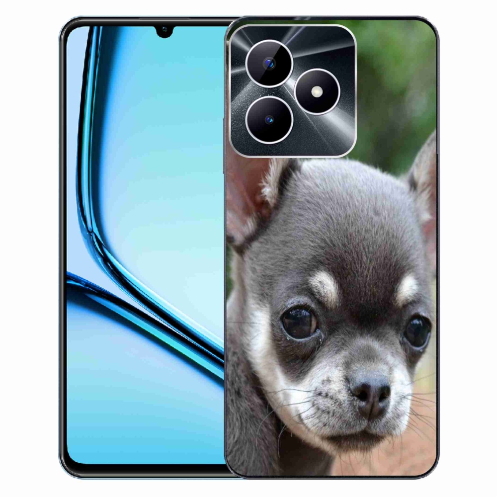 Gelový obal mmCase na Realme Note 50 - čivava