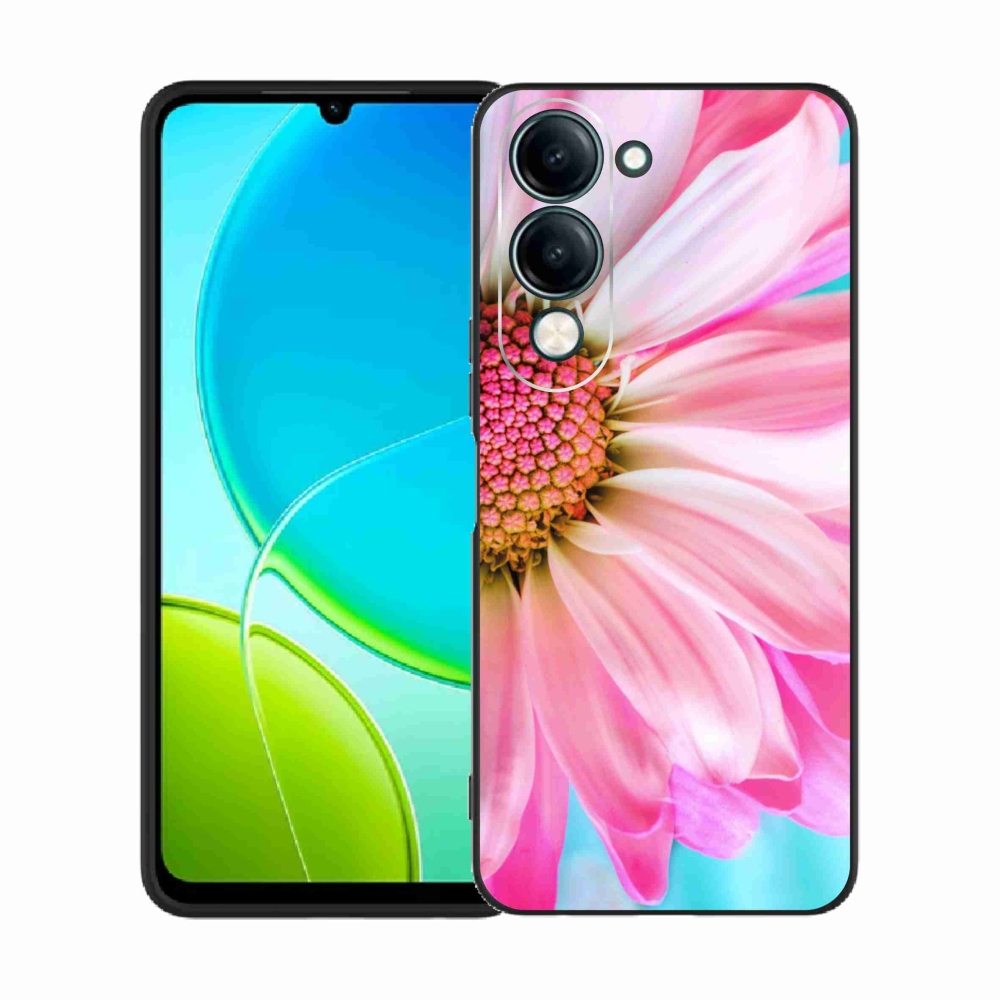 Gelový kryt mmCase na Vivo Y29s 5G - růžová květina