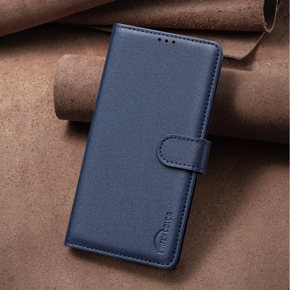 BINFEN knížkové pouzdro na Xiaomi Redmi 15 5G (169mm) - modré