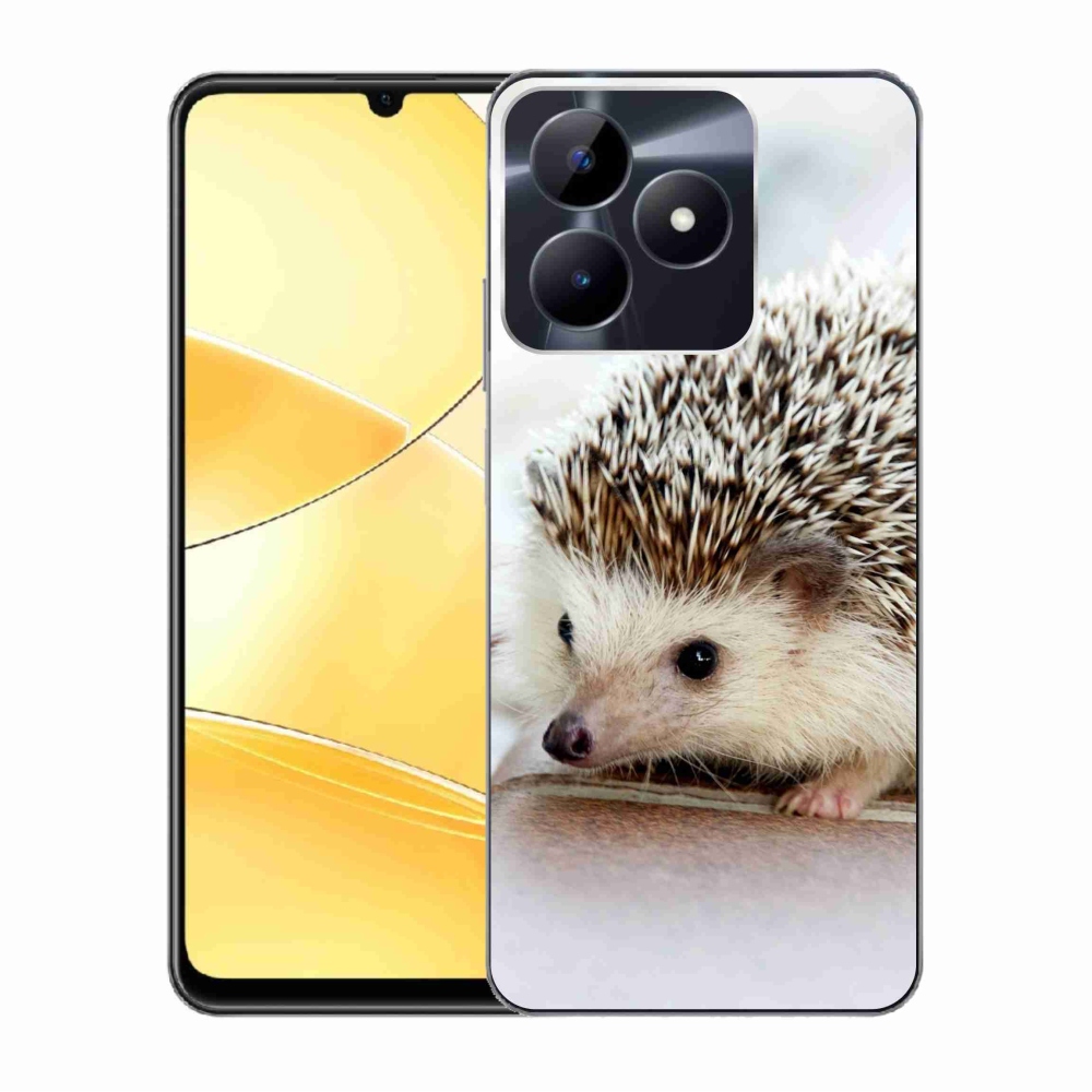 Gelový kryt mmCase na Realme C51/C53 - ježek