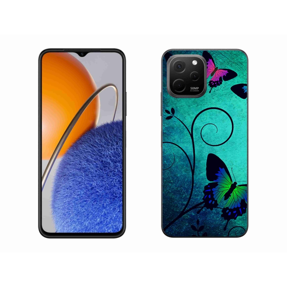 Gelový kryt mmCase na Huawei Nova Y61 - barevní motýli