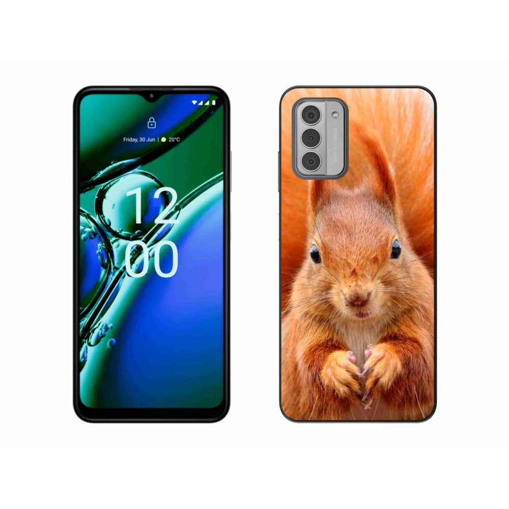Gelový kryt mmCase na Nokia G42 - veverka