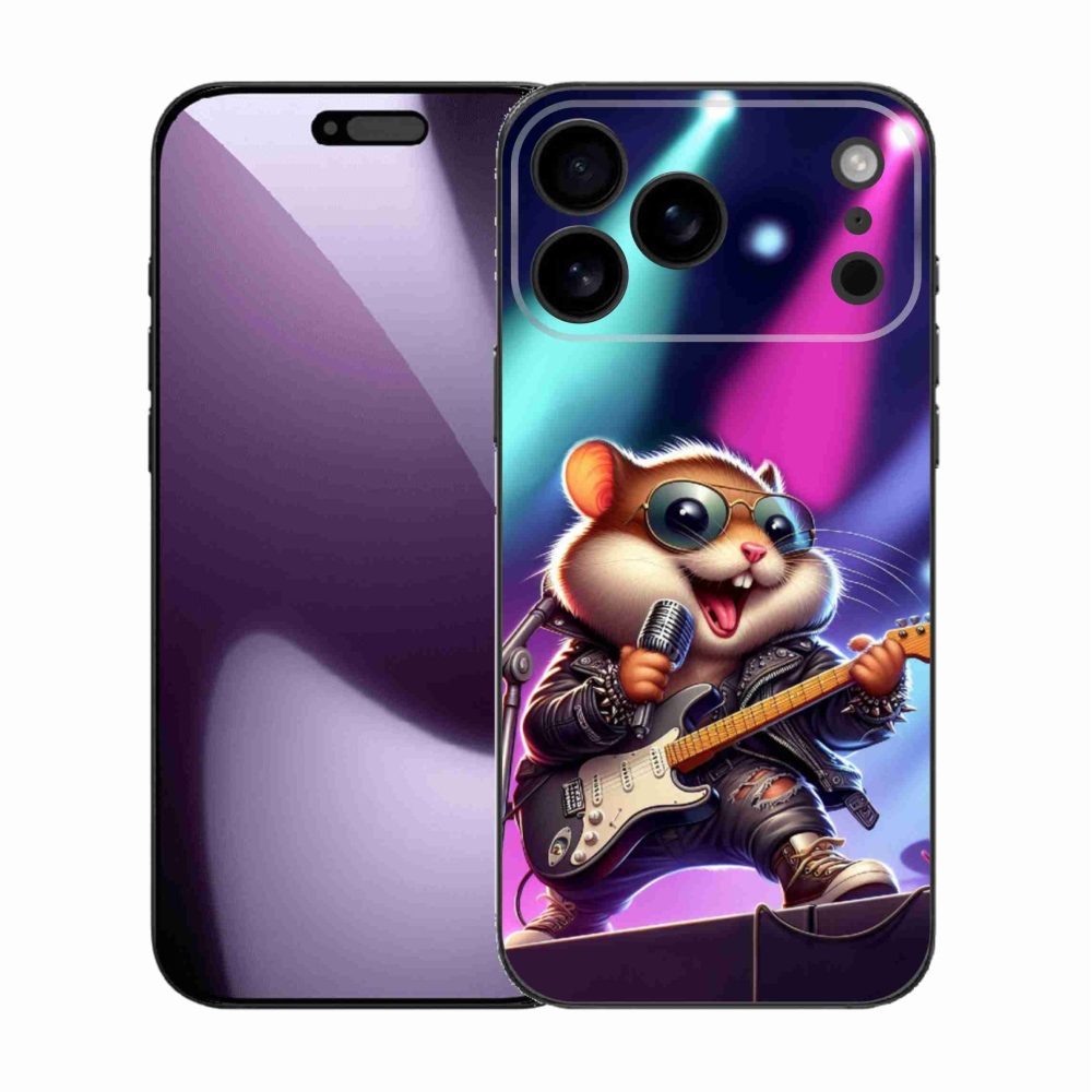 Gelový kryt mmCase na iPhone 17 Pro Max - křeček rocker
