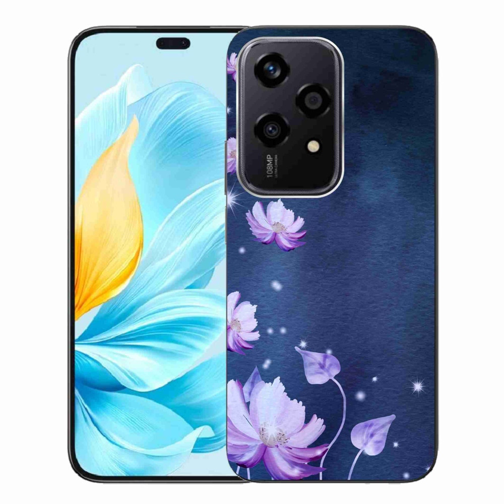 Gelový obal mmCase na Honor 200 Lite 5G - padající květy