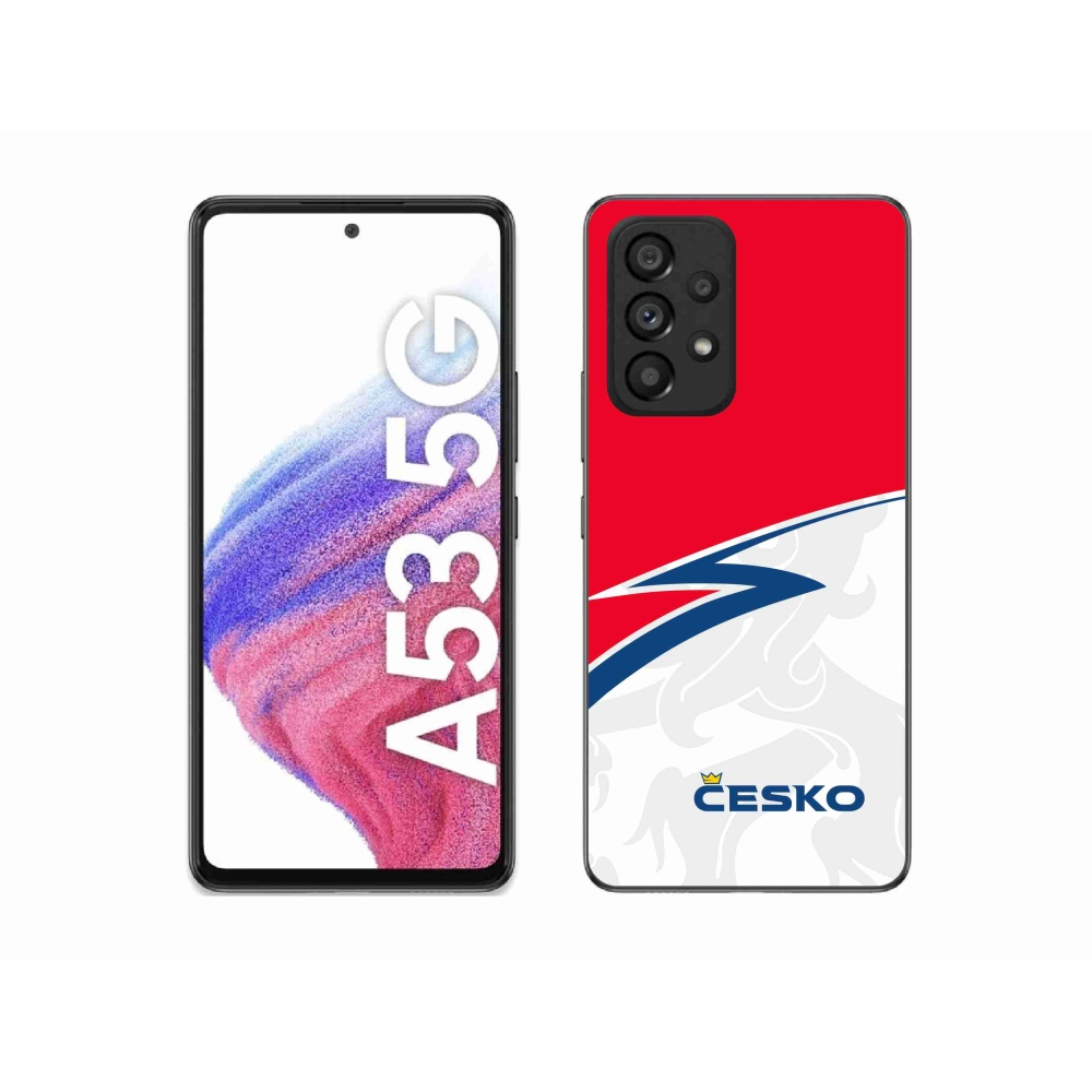 Gelový kryt mmCase na Samsung Galaxy A53 5G - Česko