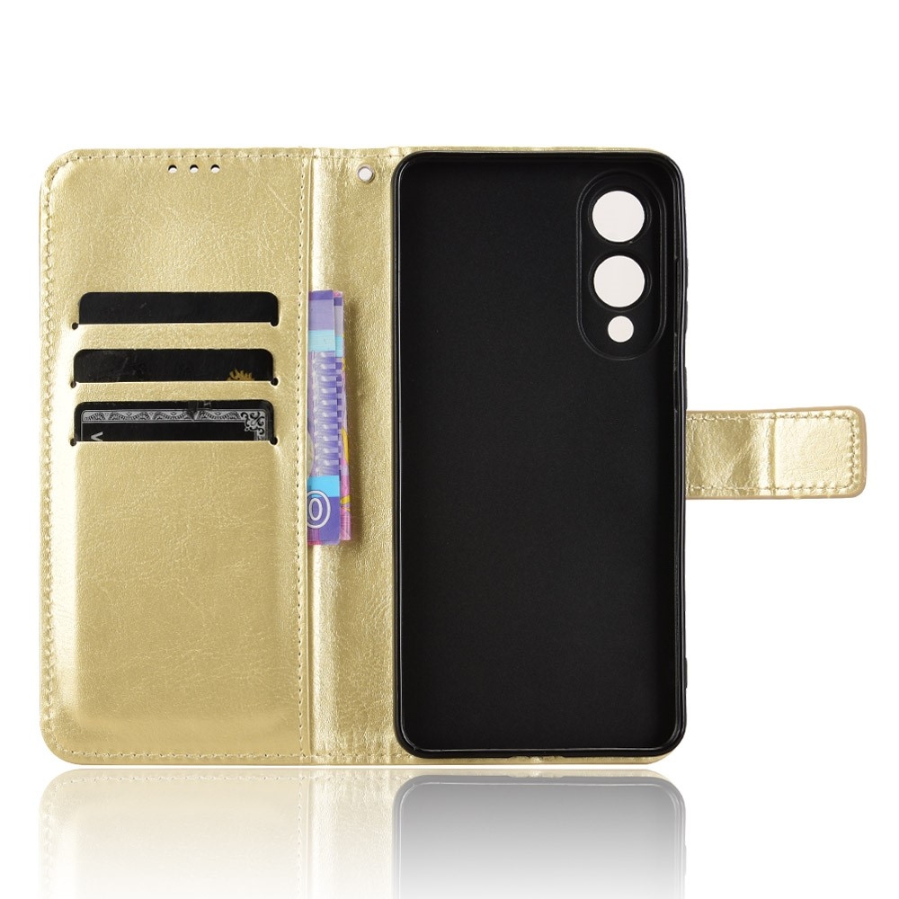 Crazy knížkové pouzdro na Samsung Galaxy S25 Edge - zlaté