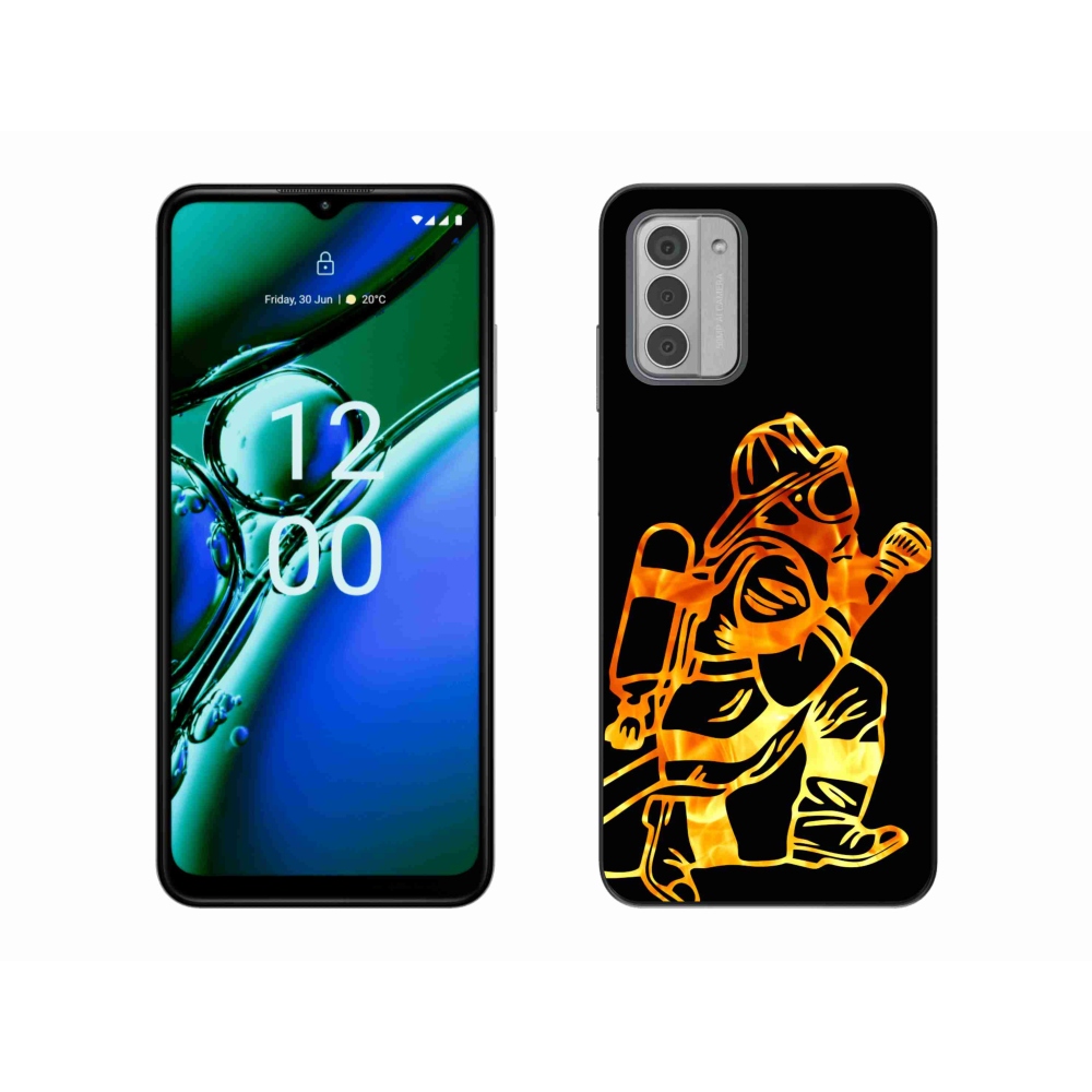 Gelový kryt mmCase na Nokia G42 - hasič 1