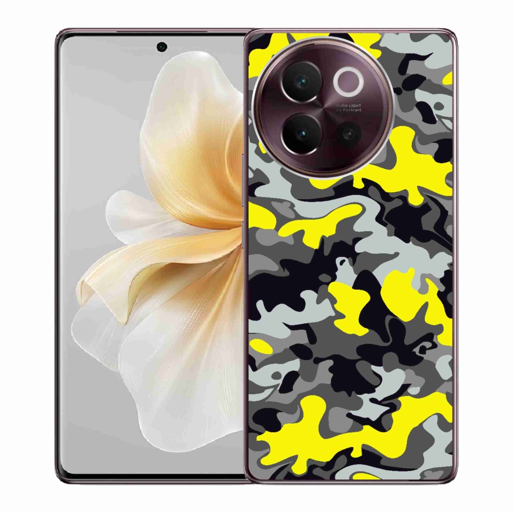 Gelový kryt mmCase na Vivo V40 Lite 5G - maskáčový vzor 6