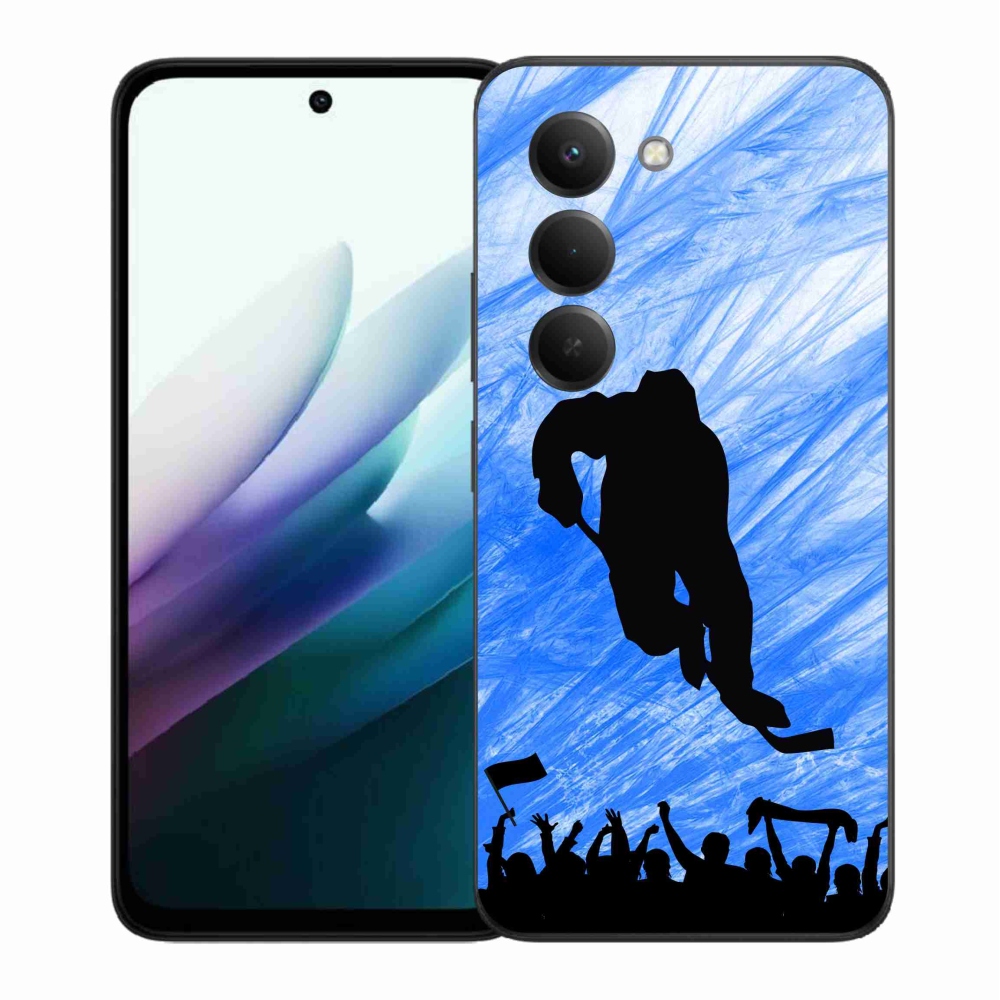 Gelový kryt mmCase na Xiaomi Redmi 15 4G/5G (171mm) - hokejový hráč