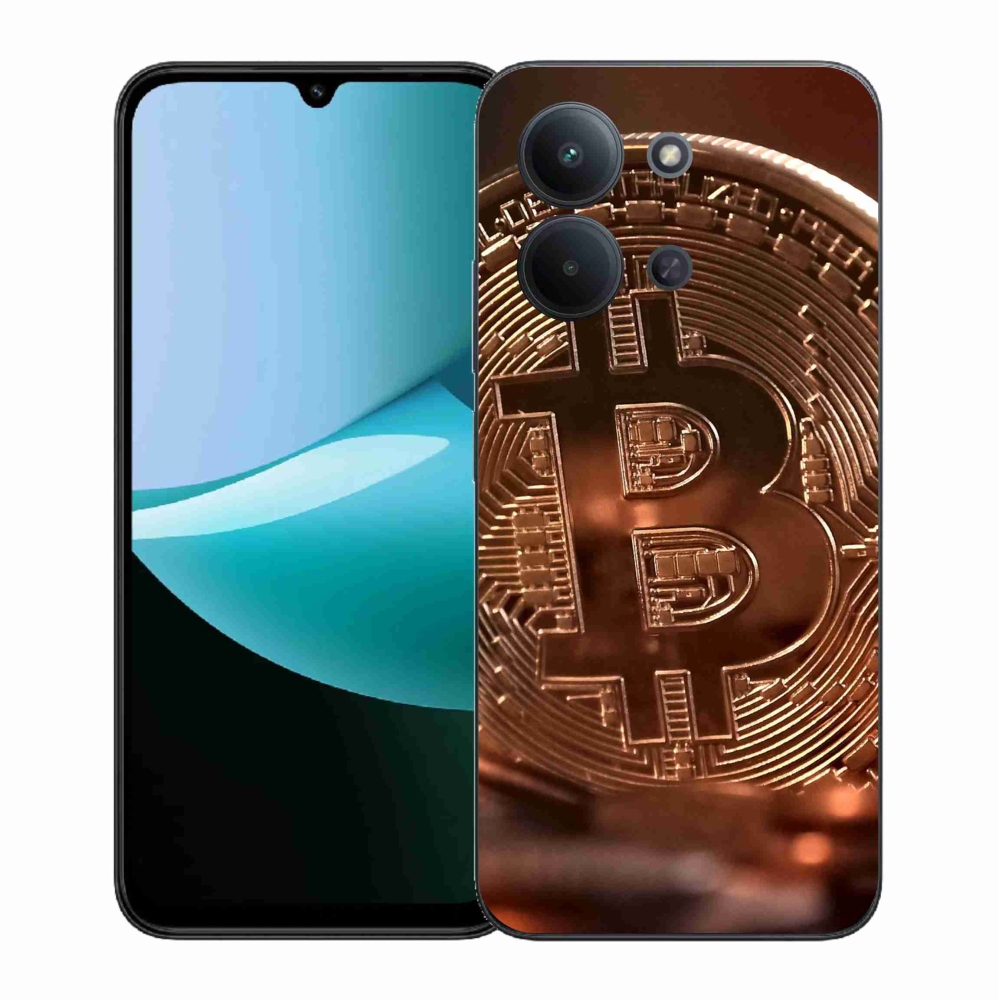 Gelový kryt mmCase na Xiaomi Redmi 15C 4G (171mm)/Poco C85 4G (171mm) - bitcoin