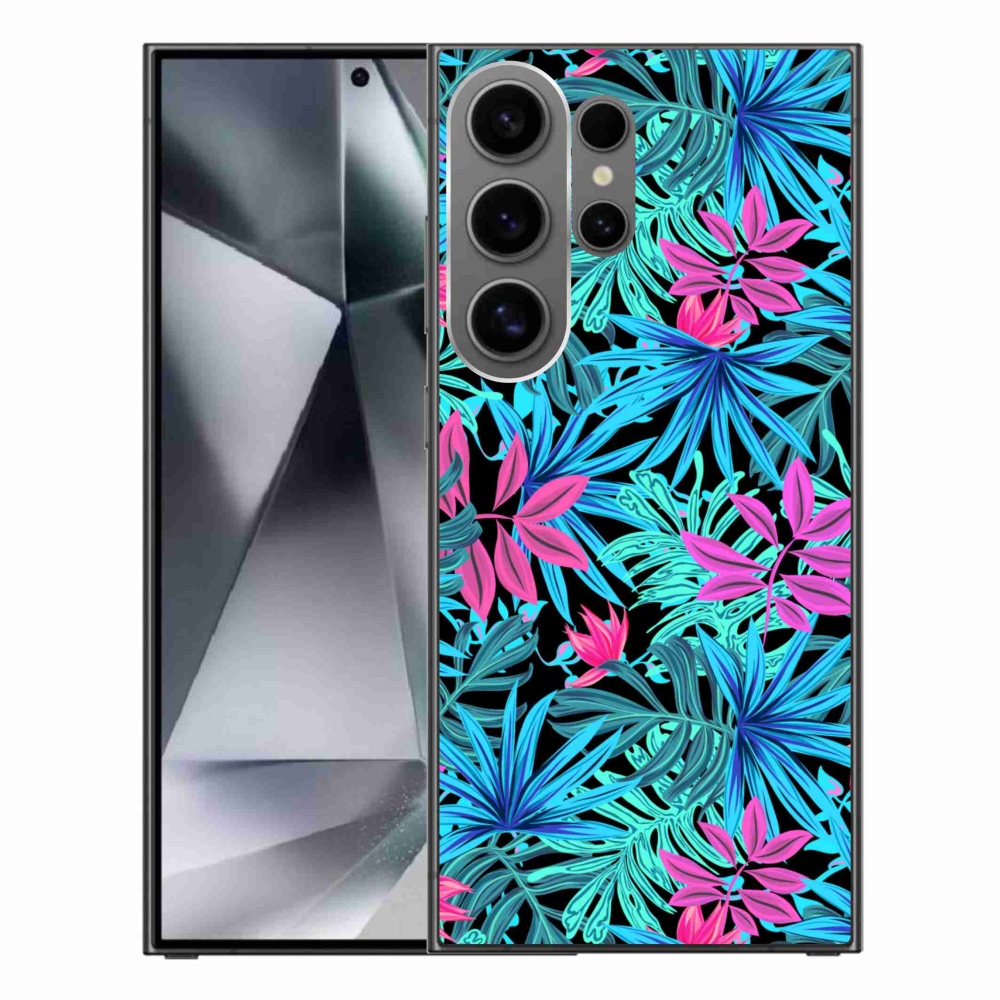Gelový kryt mmCase na Samsung Galaxy S24 Ultra - květiny 3