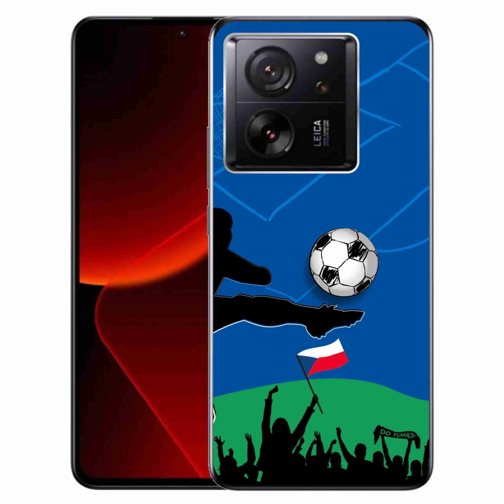 Gelový kryt mmCase na Xiaomi 13T/13T Pro - fanoušci fotbalu