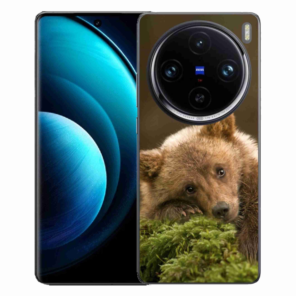 Gelový kryt mmCase na Vivo X100 Pro 5G - medvěd