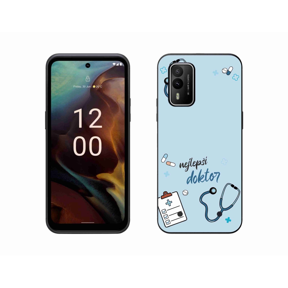 Gelový kryt mmCase na Nokia XR21 - nejlepší doktor